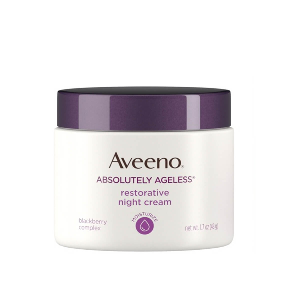 aveeno face calm restore hydrating night cream